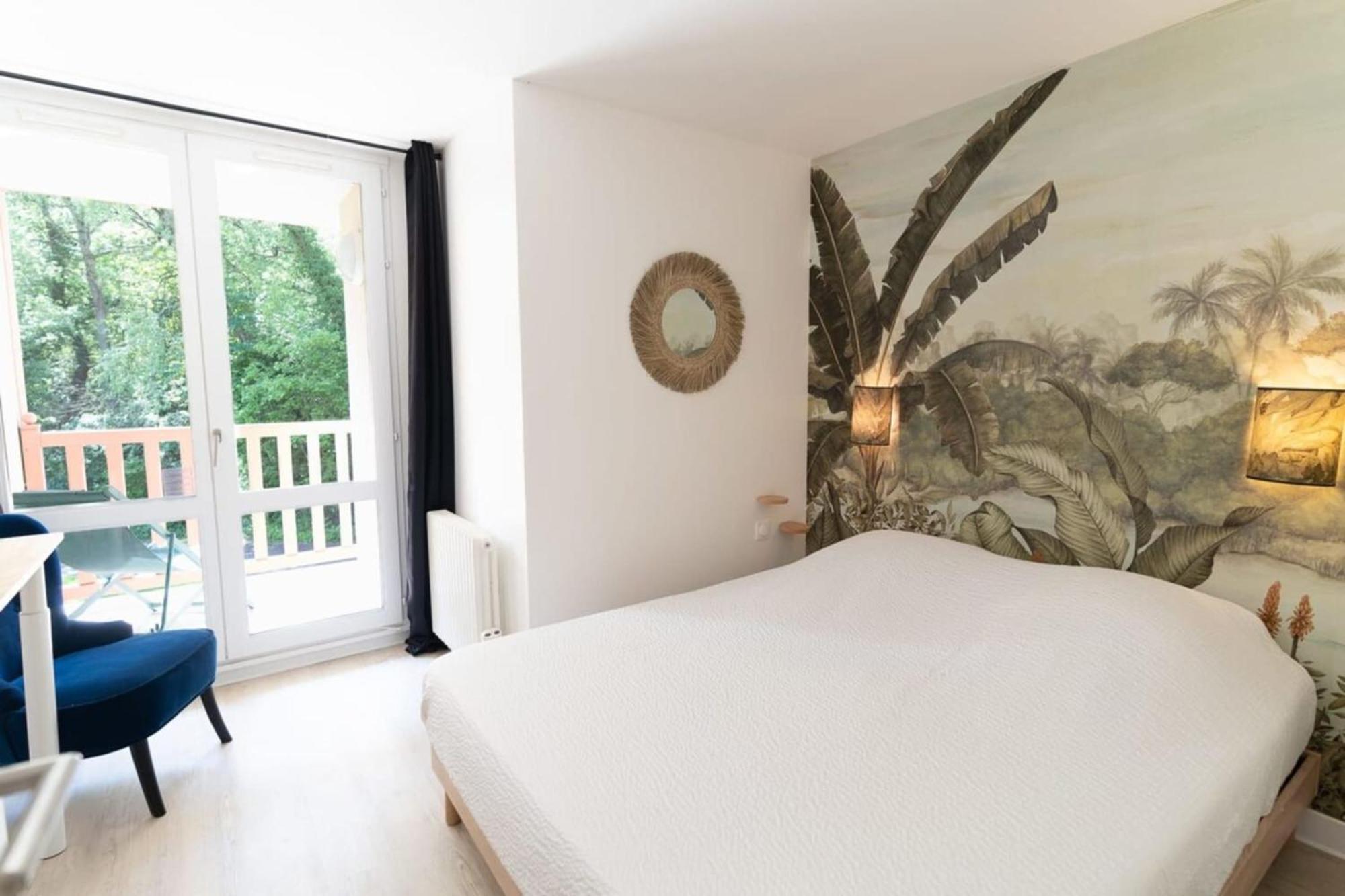 Beautiful Flat With Swimming Pool Tennis Court And Private Car Parking 109 Le Touquet Exterior foto